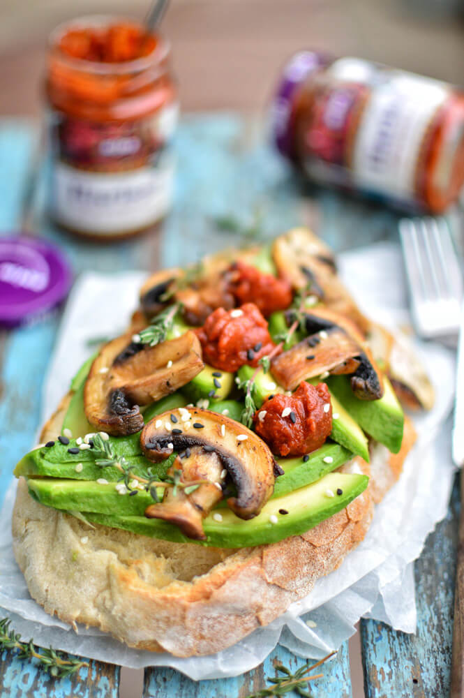 Harissa Avocado Toast