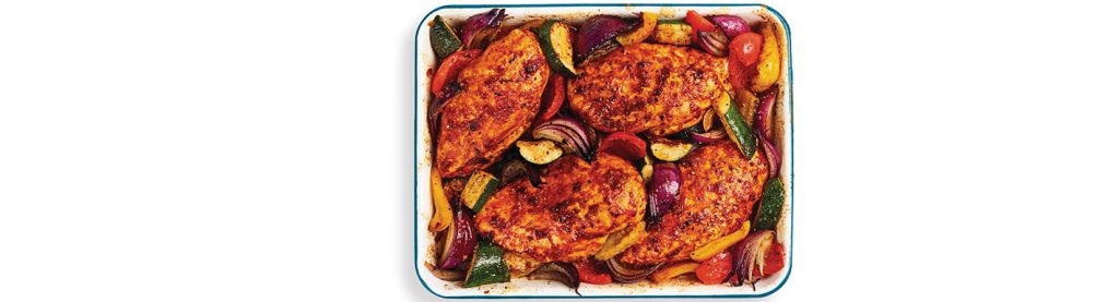 Aromatic Harissa Traybake