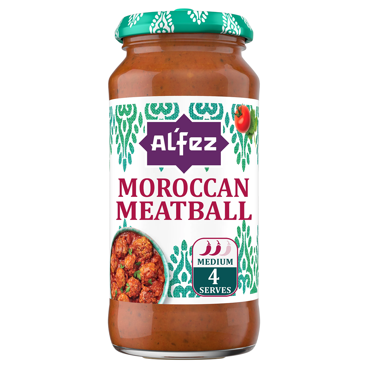 Moroccan Style Meatball Tagine Simmer Sauce
