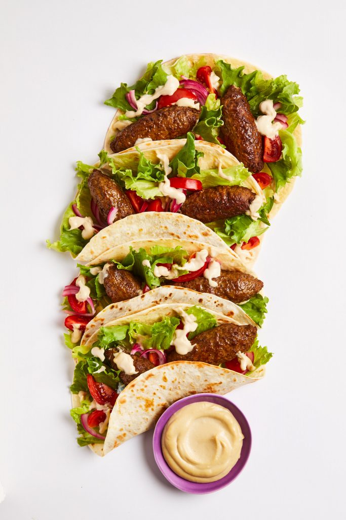 Tasty Kofta Kebab Wraps
